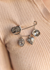 PETRA BROOCH PLATA