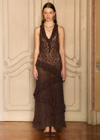 SUNA HALTER DRESS
