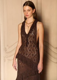 SUNA HALTER DRESS