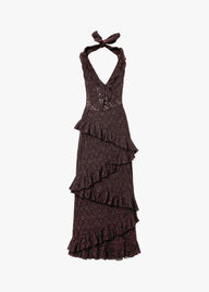 SUNA HALTER DRESS